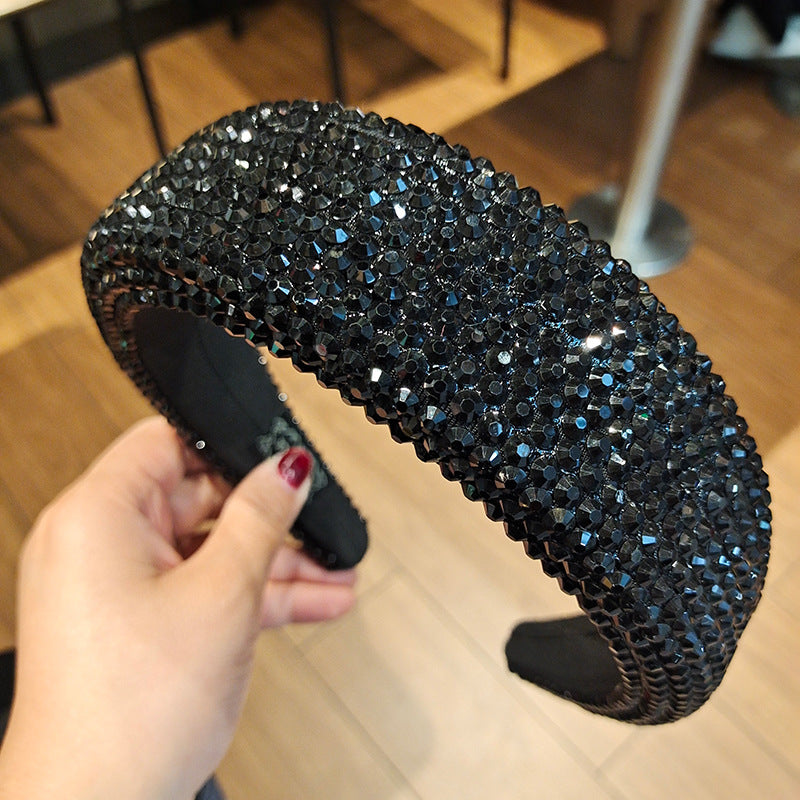 Wholesale Wide-brimmed Sponge Perm Headband